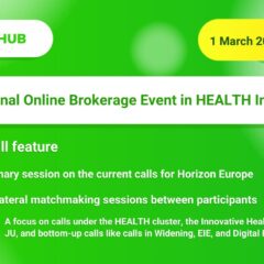 SHIFTHUB Int. Online Brokerage Event in HEALTH Innovation – 1 marzo 2024